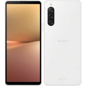 【中古】【安心保証】 Xperia 10 V SOG11[128GB] au ホワイト