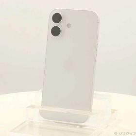 【中古】Apple(アップル) iPhone17 256GB ホワイト MG684J／A SIMフリー 【297-ud】