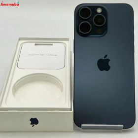 【中古】iPhone15 Pro Max 1TB ブルーチタニウム MU723J/A SIMフリー