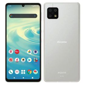 【中古】【安心保証】 AQUOS sense6 SH-54B[64GB] docomo シルバー