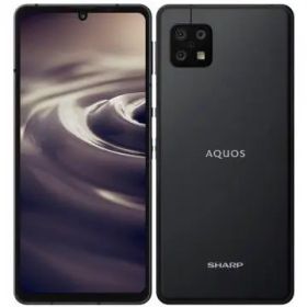 SHARP 楽天モバイル 【SIMフリー】 AQUOS Sense6 ブラック 4GB 64GB SH-RM19