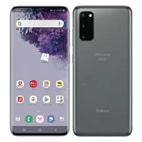 【SIMロック解除済】docomo Galaxy S20 5G SC-51A コズミックグレー SAMSUNG 当社3ヶ月間保証 中古 イオシス