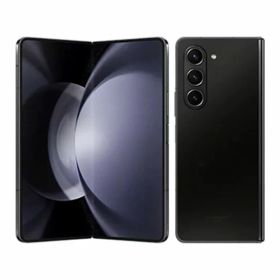 【中古】【安心保証】 Galaxy Z Fold5 SCG22[1TB] au ファントムブラック
