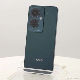 【中古】OPPO(オッポ) OPPO Reno11 A 128GB ダークグリーン YMOPRENO11A Y!mobile SIMフリー 【348-ud】