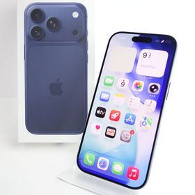 【SIMフリー】iPhone17 Pro 256GB ディープブルー 電池100％ 利用制限〇