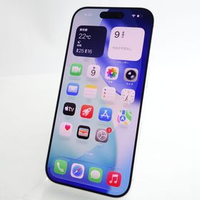 【SIMフリー】iPhone17 Pro 256GB シルバー 電池100％ 利用制限〇
