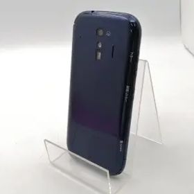 【中古】Fujitsu docomo 【SIMロックあり】 らくらくスマートフォン ネイビー 3GB 32GB F-42A【ECセンター】保証期間１ヶ月【ランクB】