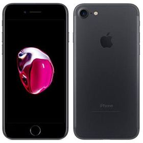 美品 iPhone7 32GB ブラック SIMロック解除済み 新品ケース付き