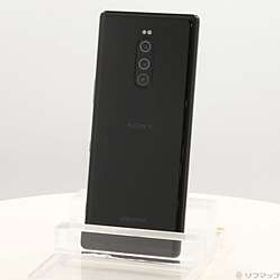 Xperia 1 64GB ブラック SO-03L docomoロック解除SIMフリー