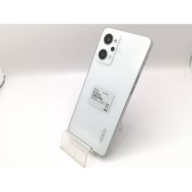 【中古】Oppo ymobile 【SIMフリー】 OPPO Reno9 A ムーンホワイト 8GB 128GB A301OP【新橋烏森通り】保証期間１ヶ月【ランクA】