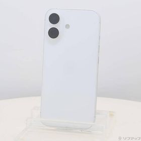 〔中古〕Apple(アップル) iPhone17 256GB ホワイト MG684J／A SIMフリー〔371-ud〕