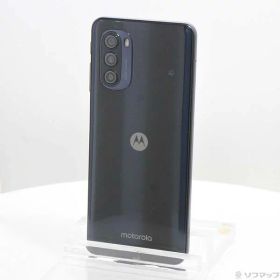 【中古】Motorola(モトローラ) moto g52j 5G II 128GB インクブラック PATM0004JP SIMフリー 【348-ud】