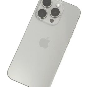 【Apple】アップル『iPhone 15 Pro / 6.1inch / 256GB / SIMフリー / ナチュラルチタニウム』MTUF3J/A 2023年9月発売 スマートフォン 1週間保証【中古】