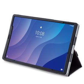 エレコム Lenovo Tab M10 HD(2nd Gen) フラップカバー ソフトレザー 2アングル