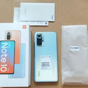 シャオミ Redmi Note 10 Pro ブルー simフリー 美品