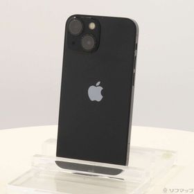 (中古)Apple iPhone13 mini 128GB ミッドナイト MLJC3J/A SIMフリー(377-ud)