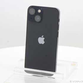 (中古)Apple iPhone13 mini 128GB ミッドナイト MLJC3J/A SIMフリー(377-ud)