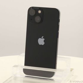 (中古)Apple iPhone13 mini 128GB ミッドナイト MLJC3J/A SIMフリー(377-ud)