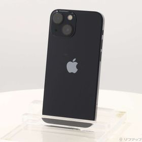 (中古)Apple iPhone13 mini 128GB ミッドナイト MLJC3J/A SIMフリー(377-ud)