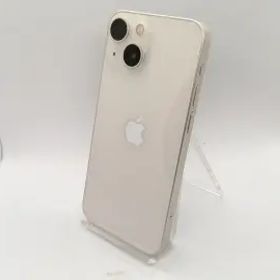 【中古】【赤ロム保証あり】Apple SoftBank 【SIMフリー】 iPhone 13 mini 128GB スターライト MLJE3J/A【吉祥寺】保証期間１ヶ月【ラン