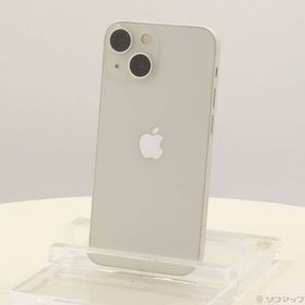 (中古)Apple iPhone13 mini 128GB スターライト MLJE3J/A SIMフリー(377-ud)