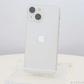 (中古)Apple iPhone13 mini 128GB スターライト MLJE3J/A SIMフリー(305-ud)