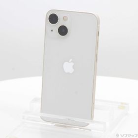 (中古)Apple iPhone13 mini 128GB スターライト MLJE3J/A SIMフリー(276-ud)