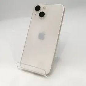 【中古】Apple SoftBank 【SIMフリー】 iPhone 13 mini 128GB スターライト MLJE3J/A【浜松駅前】保証期間１ヶ月【ランクB】