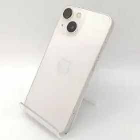 【中古】Apple docomo 【SIMフリー】 iPhone 13 mini 128GB スターライト MLJE3J/A【三宮センター】保証期間１ヶ月【ランクB】