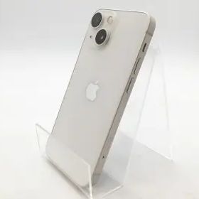 【中古】Apple au 【SIMフリー】 iPhone 13 mini 128GB スターライト MLJE3J/A【柏】保証期間１週間【ランクC】