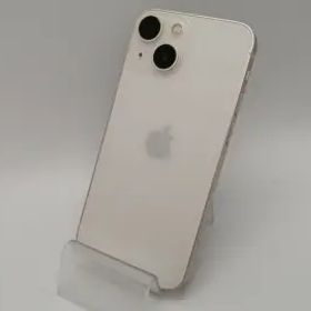 【中古】Apple 国内版 【SIMフリー】 iPhone 13 mini 128GB スターライト MLJE3J/A【府中ル・シーニュ】保証期間１ヶ月【ランクB】