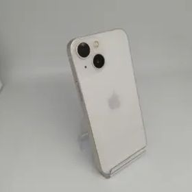 【中古】Apple 国内版 【SIMフリー】 iPhone 13 mini 128GB スターライト MLJE3J/A【OSU301】保証期間１ヶ月【ランクC】