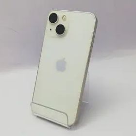 【中古】Apple 国内版 【SIMフリー】 iPhone 13 mini 128GB スターライト MLJE3J/A【立川フロム中武】保証期間１ヶ月【ランクB】