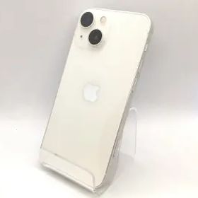 【中古】Apple 国内版 【SIMフリー】 iPhone 13 mini 128GB スターライト MLJE3J/A【高崎モントレー】保証期間１ヶ月【ランクC】