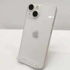 【中古】Apple docomo 【SIMフリー】 iPhone 13 mini 128GB スターライト MLJE3J/A【仙台駅東口】保証期間１ヶ月【ランクC】