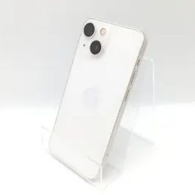 【中古】Apple 国内版 【SIMフリー】 iPhone 13 mini 128GB スターライト MLJE3J/A【熊本】保証期間１ヶ月【ランクA】
