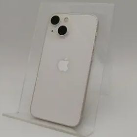 【中古】Apple 国内版 【SIMフリー】 iPhone 13 mini 128GB スターライト MLJE3J/A【なんば】保証期間１週間【ランクC】