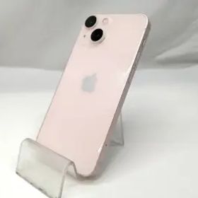 【中古】Apple au 【SIMフリー】 iPhone 13 mini 128GB ピンク MLJF3J/A【札幌】保証期間１ヶ月【ランクA】