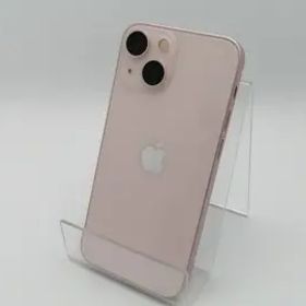 【中古】Apple 国内版 【SIMフリー】 iPhone 13 mini 128GB ピンク MLJF3J/A【ECセンター】保証期間１ヶ月【ランクC】