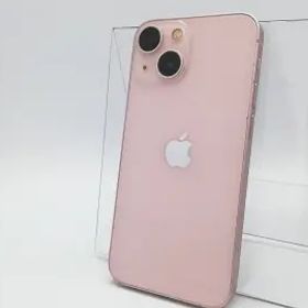 【中古】Apple au 【SIMフリー】 iPhone 13 mini 128GB ピンク MLJF3J/A【錦糸町北口】保証期間１ヶ月【ランクC】