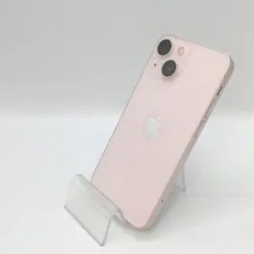 【中古】Apple docomo 【SIMフリー】 iPhone 13 mini 128GB ピンク MLJF3J/A【京都】保証期間１ヶ月【ランクC】
