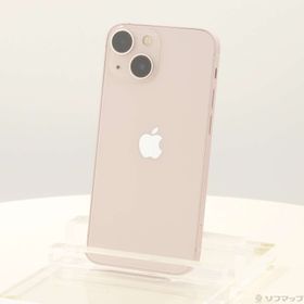 (中古)Apple iPhone13 mini 128GB ピンク MLJF3J/A SIMフリー(269-ud)