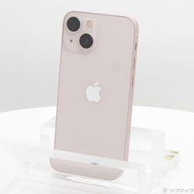 (中古)Apple iPhone13 mini 128GB ピンク MLJF3J/A SIMフリー(276-ud)