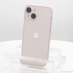 (中古)Apple iPhone13 mini 128GB ピンク MLJF3J/A SIMフリー(198-ud)