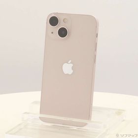 (中古)Apple iPhone13 mini 128GB ピンク MLJF3J/A SIMフリー(295-ud)