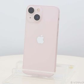 (中古)Apple iPhone13 mini 128GB ピンク MLJF3J/A SIMフリー(269-ud)