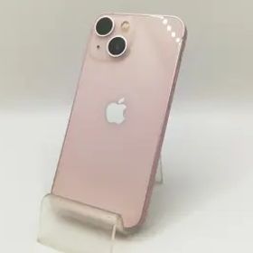 【中古】Apple 国内版 【SIMフリー】 iPhone 13 mini 128GB ピンク MLJF3J/A【戸塚】保証期間１ヶ月【ランクC】