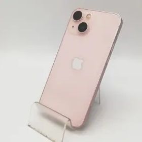 【中古】Apple 国内版 【SIMフリー】 iPhone 13 mini 128GB ピンク MLJF3J/A【アリオ倉敷】保証期間１ヶ月【ランクC】