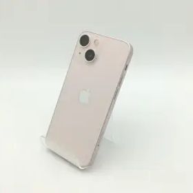【中古】Apple SoftBank 【SIMフリー】 iPhone 13 mini 128GB ピンク MLJF3J/A【イオンモール新利府】保証期間１ヶ月【ランクB】