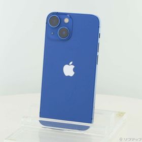 (中古)Apple iPhone13 mini 128GB ブルー MLJH3J/A SIMフリー(198-ud)